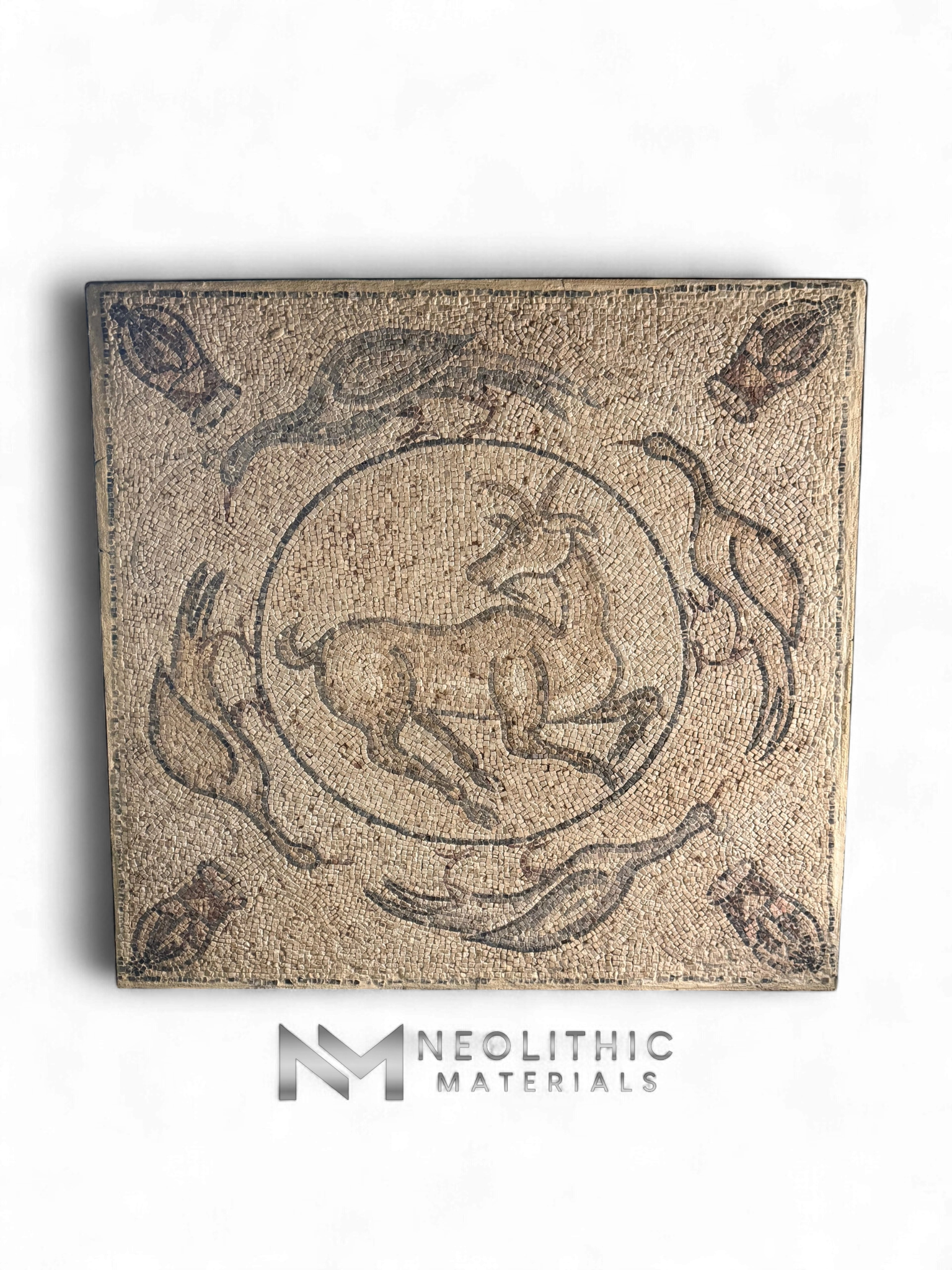 Antique Ancient Italian Mosaic